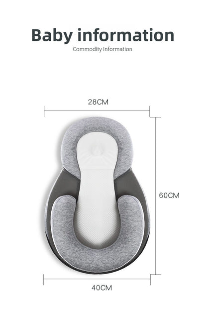 Newborn baby relief milk vomiting slope pillow