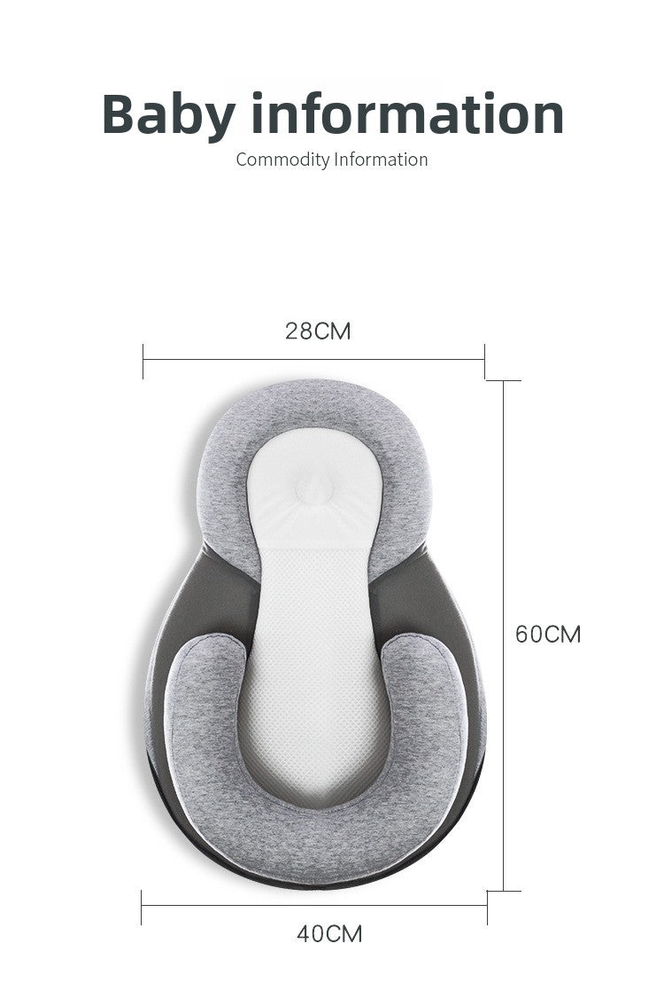 Newborn baby relief milk vomiting slope pillow