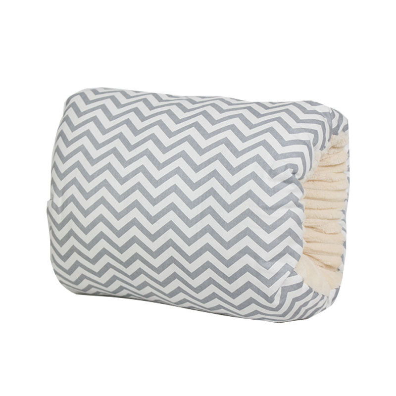 Pure Cotton Fleece-Lined Baby Nursing Pillow