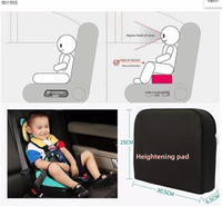 Portable simple child safety car seat 0-12 years old