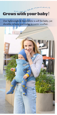 Adjustable Baby Travel Carrier 4-in-1