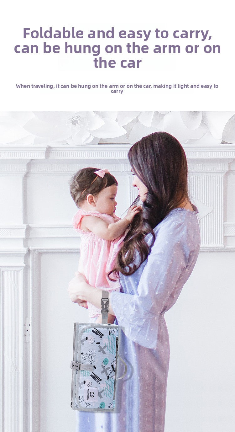 Foldable Waterproof Baby Diaper Changing Pad