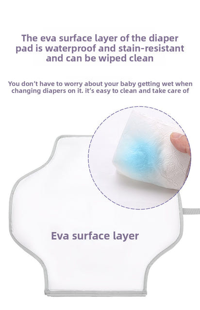 Foldable Waterproof Baby Diaper Changing Pad