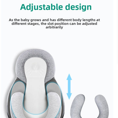 Newborn baby relief milk vomiting slope pillow