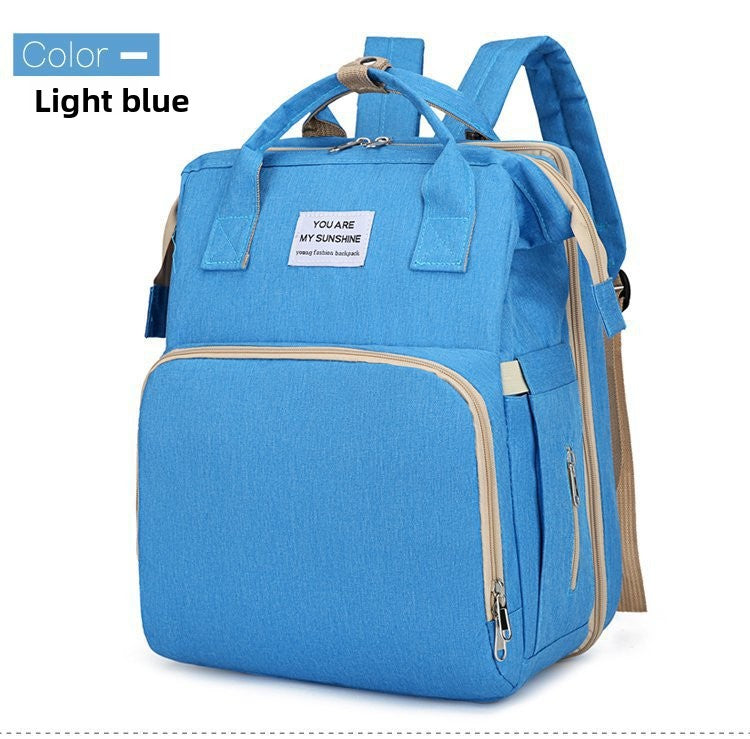 Fashion Foldable Baby Diaper Shoulder Bag