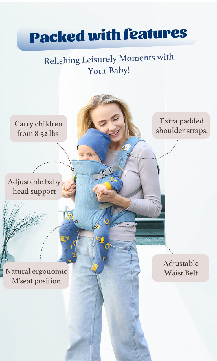 Adjustable Baby Travel Carrier 4-in-1